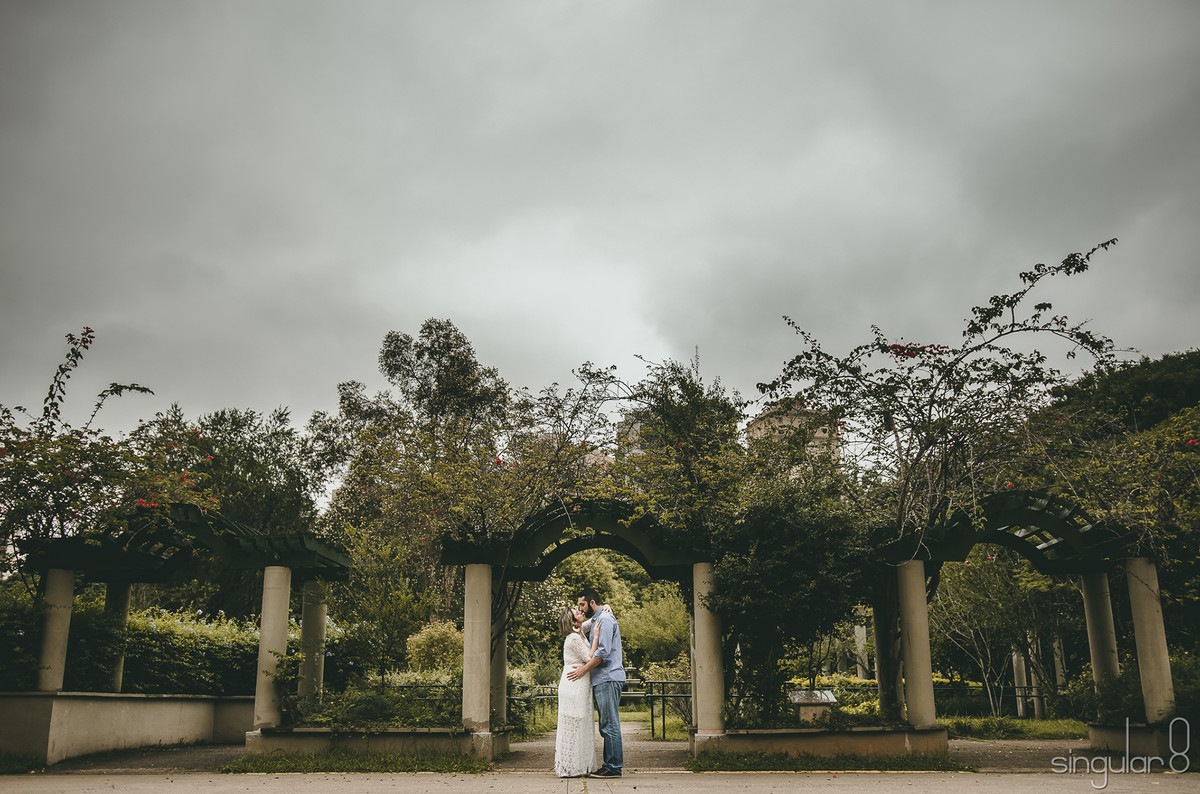 Jardim do parque Villa Lobos