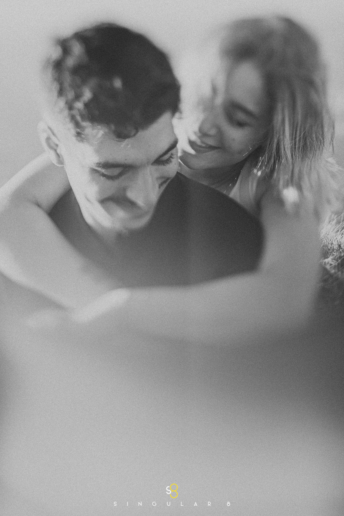 fotografia espontanea de ensaio pré casamentonascer do sol do morro do capuava