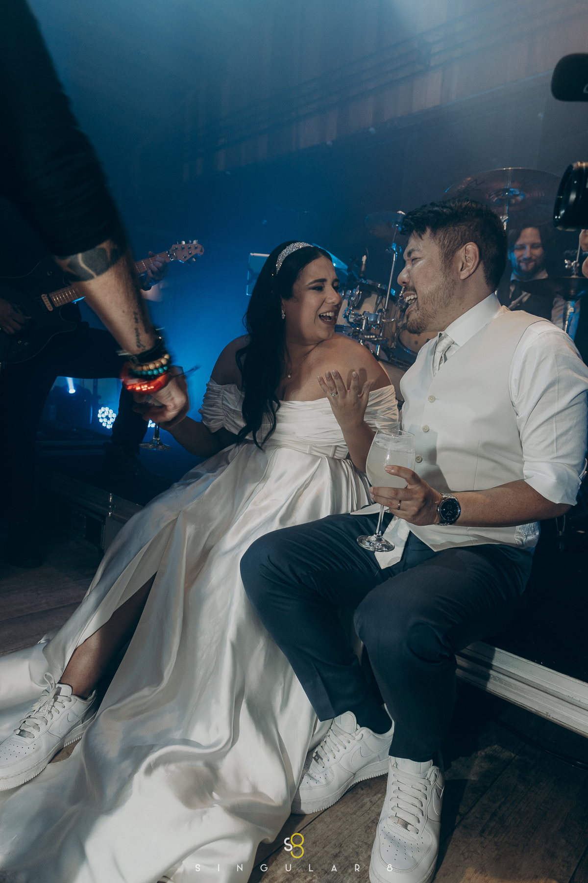 Fotógrafo de festa a noite no Rancho Santa Maria em Mairiporã