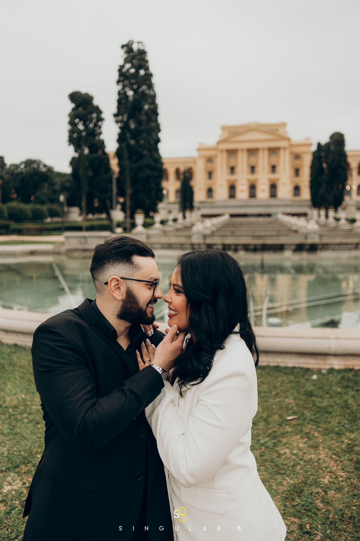 fotos de ensaio pré casamento museu do ipiranga são paulo
