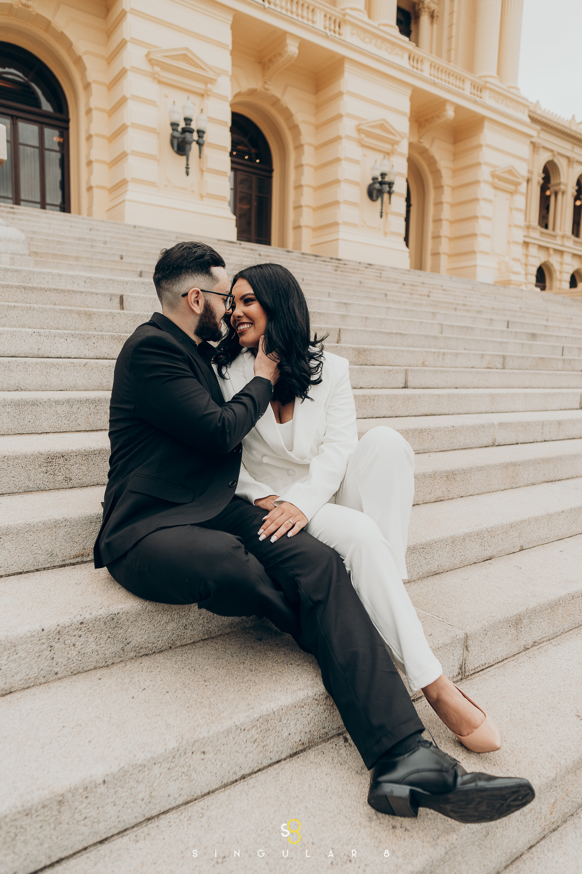 fotos de ensaio pré casamento diferente em são paulo museu do ipiranga