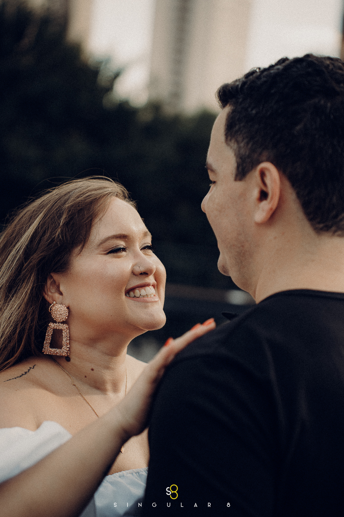 foto de ensaio urbano em são paulo minhocão no nascer do sol