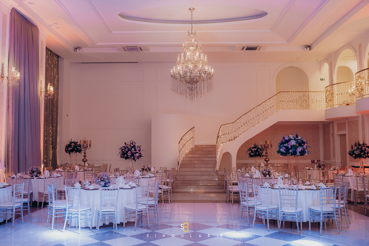 fotos de decoração casamento a noite  Buffet Tulipas Villa Valentim