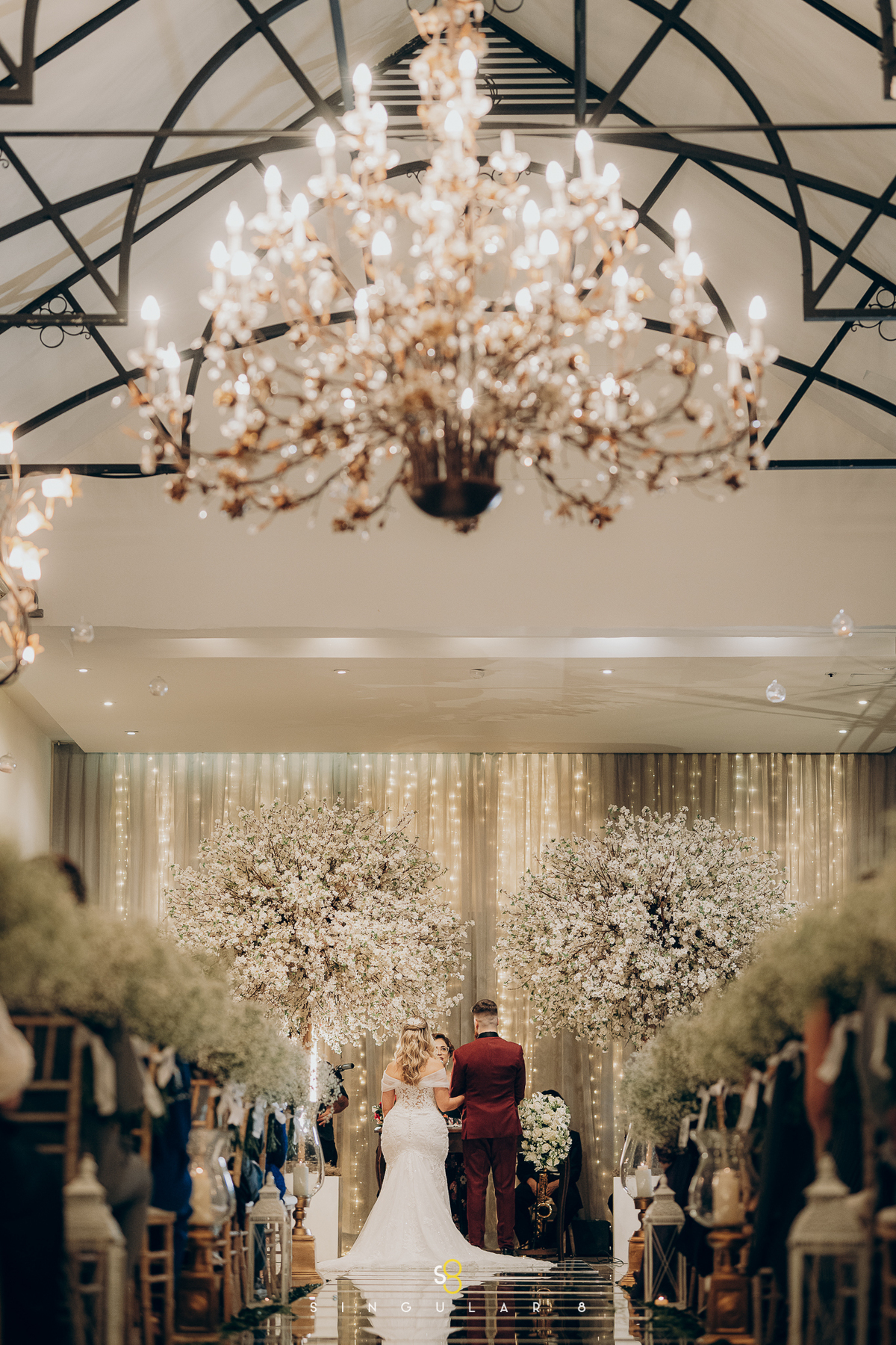 fotos criativas espontâneas de cerimônia  Buffet Tulipas Villa Valentim