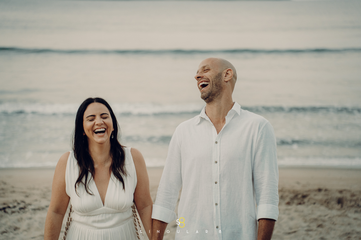 foto espontãnea de ensaio pré casamento saão sebastião