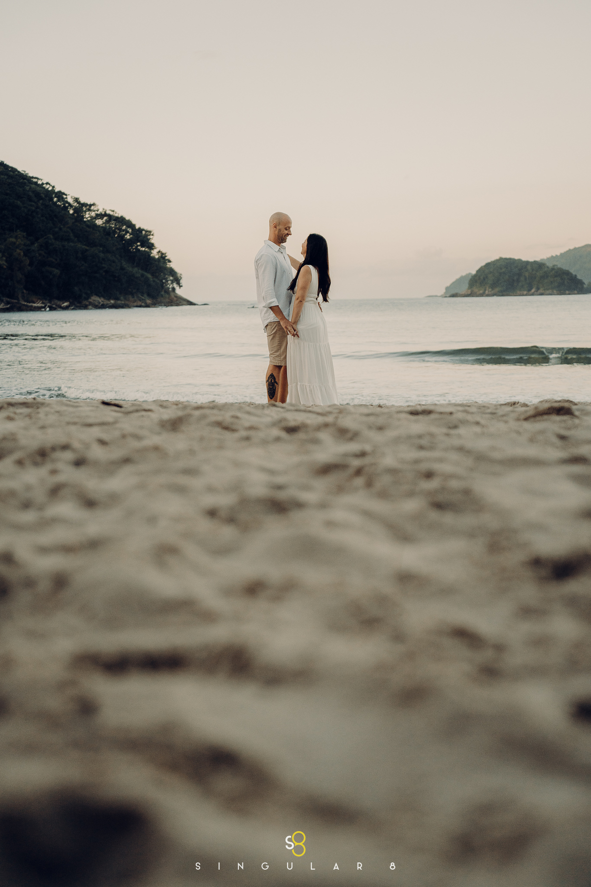 fotógrafo espontâneo para ensaio pré casamento praia são sebastião barra do sahy