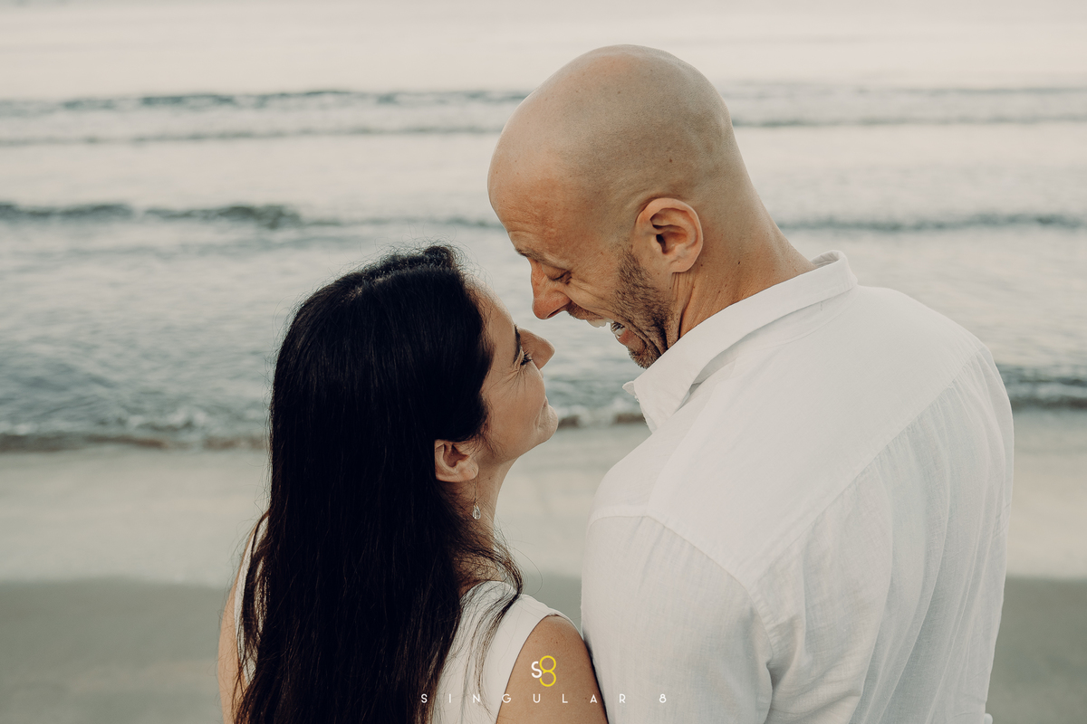 fotografia de ensaio pré wedding praia são sebastião barra do sahy