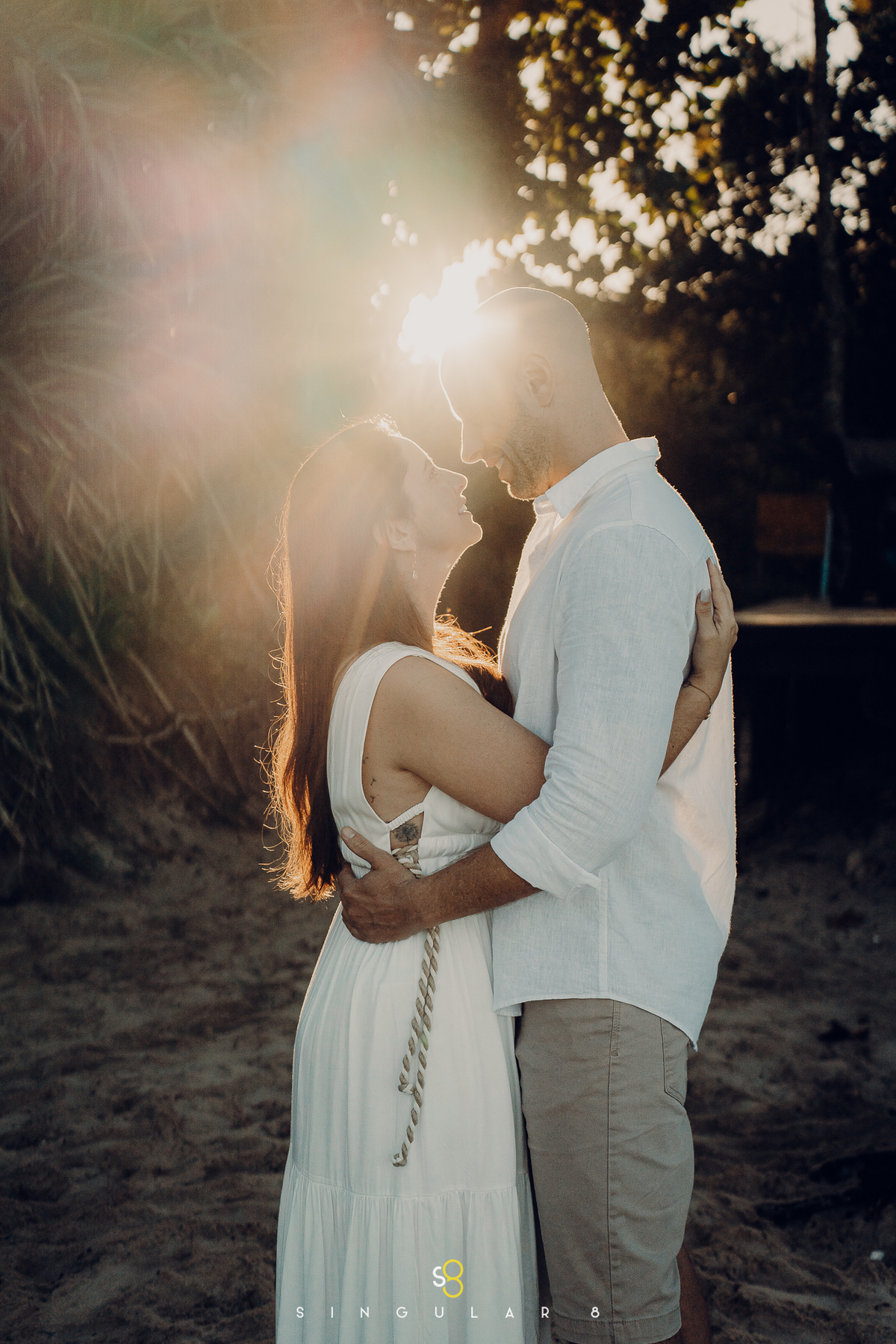 fotografia de casamento praia são sebastião barra do sahy