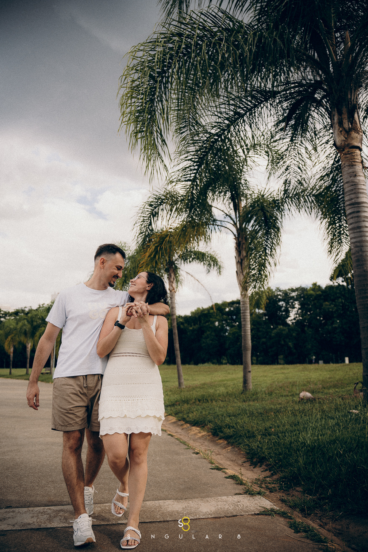 fotografia de pré wedding nublado parque vila lobos são paulo