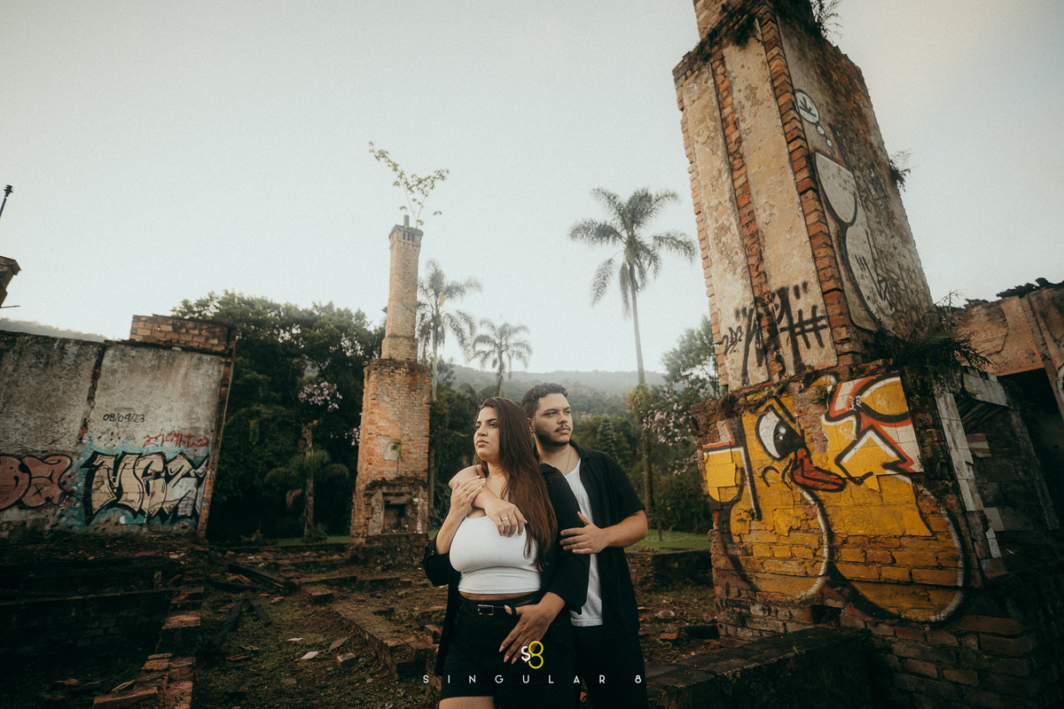 fotos pré wedding com neblina paranapiacaba