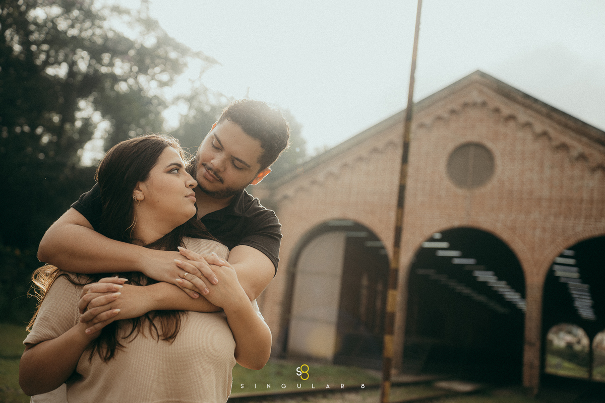 ensaio pré wedding com neblina Paranapiacaba