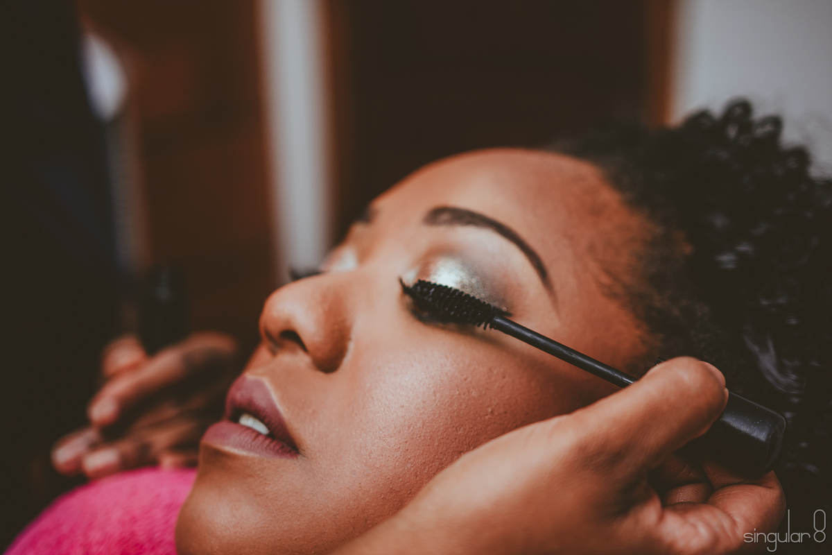 Maquiagem para noiva negra casamento de dia