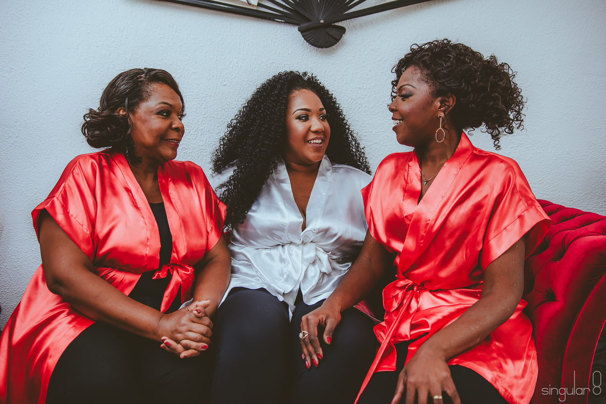 Making of com mãe e madrinha no recanto santa rita