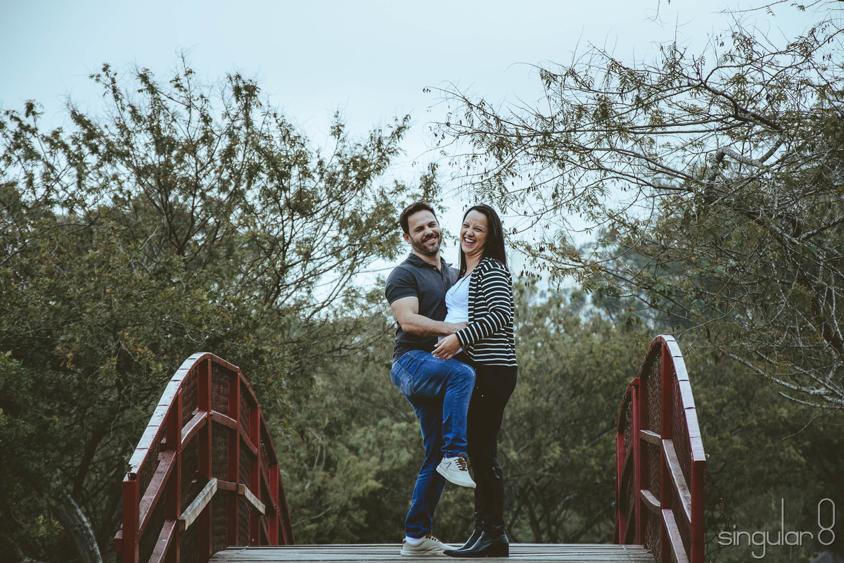 Ponte do parque Centenário de Mogi das Cruzes 