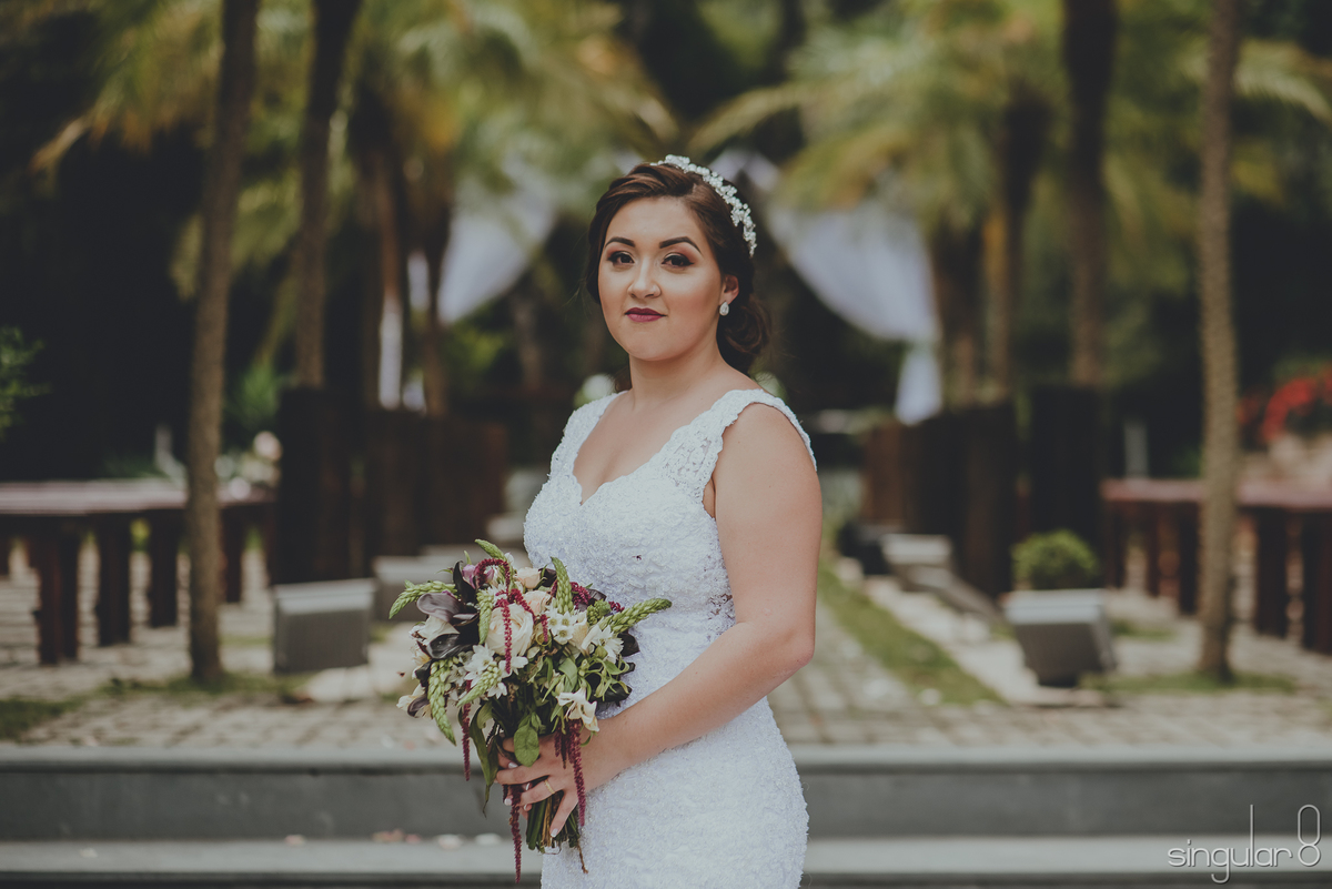 Fotografia de Noiva em casamento no sítio della torre 