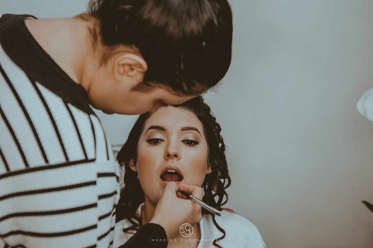 fotografia do making of da noiva para casamento de dia
