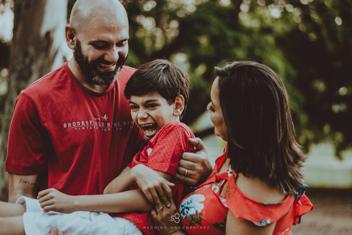 Book de famíla no Parque Ibirapuera em São Paulo