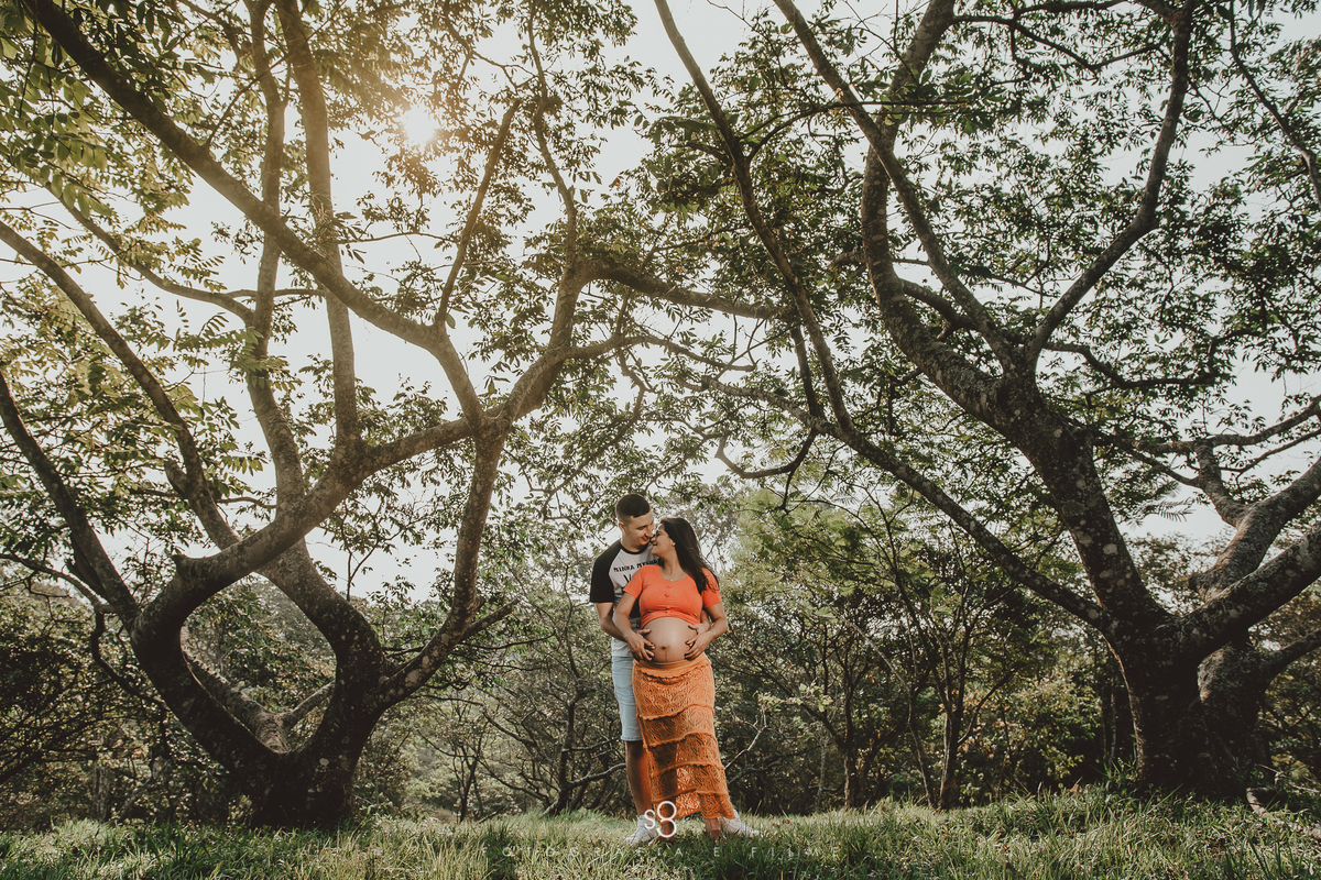 Fotógrafo para ensaio de gestante no Parque do Carmo em São Paulo