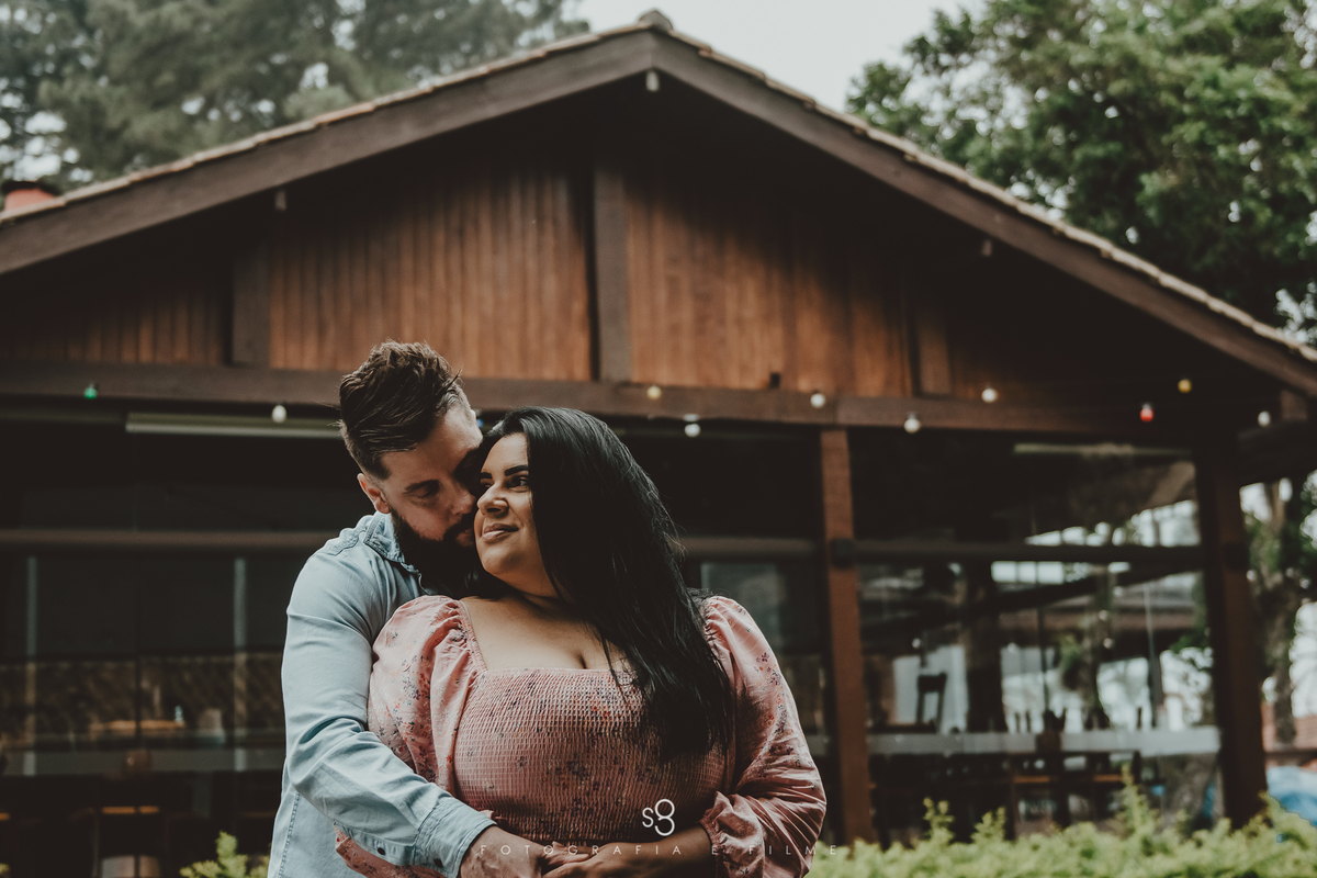 Deck Cantareira para ensaio pré casamento em Mairiporã