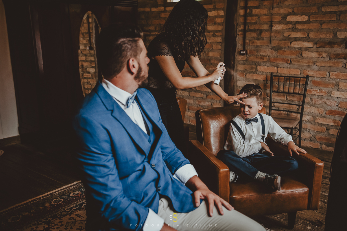 Fotografia de elopment wedding de dia no Casarão La Villa