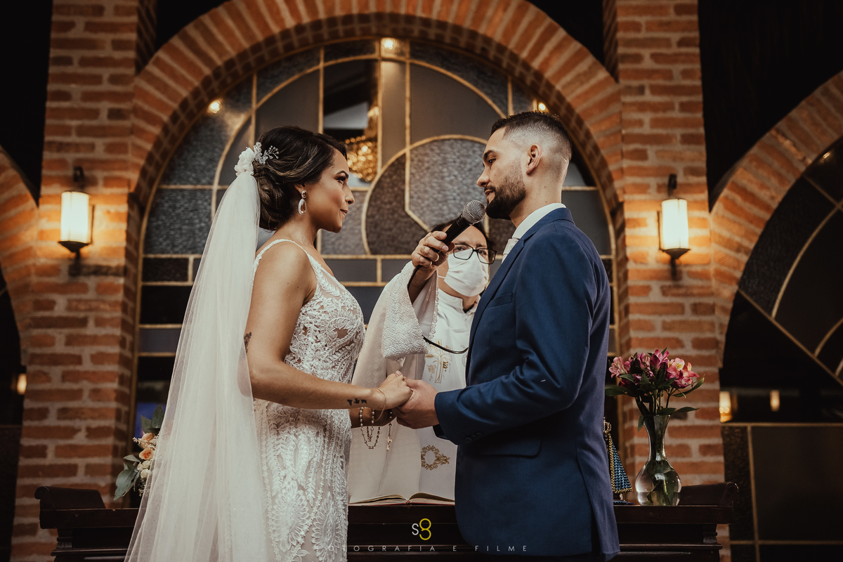 Fotografia de casamento em Mairiporã para cerimônia religiosa