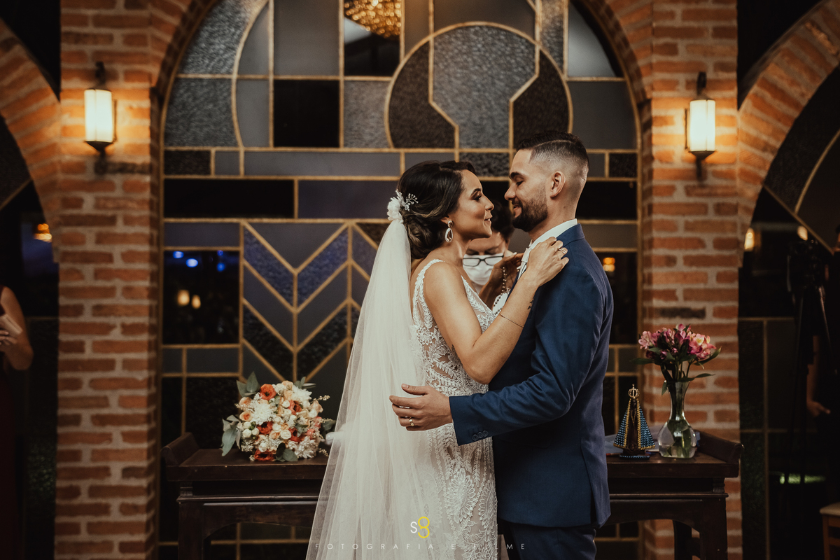 Fotografia de casamento a noite em Mairiporã no Buffet Callegari