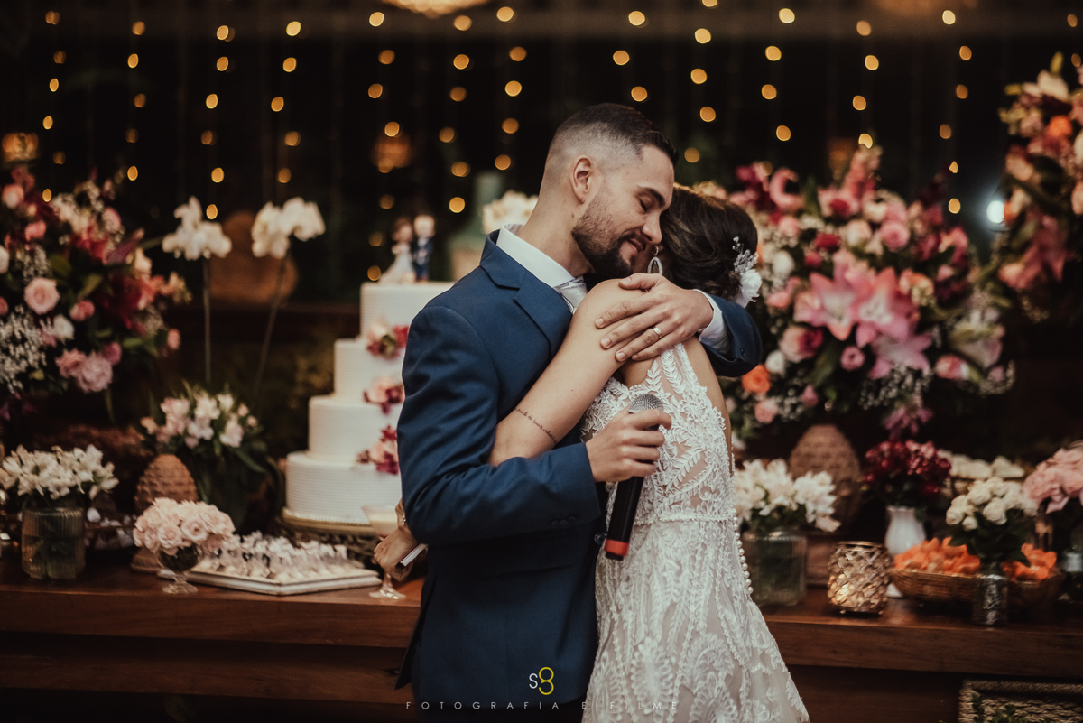 Fotografia protocolar em casamento no Buffet callegari