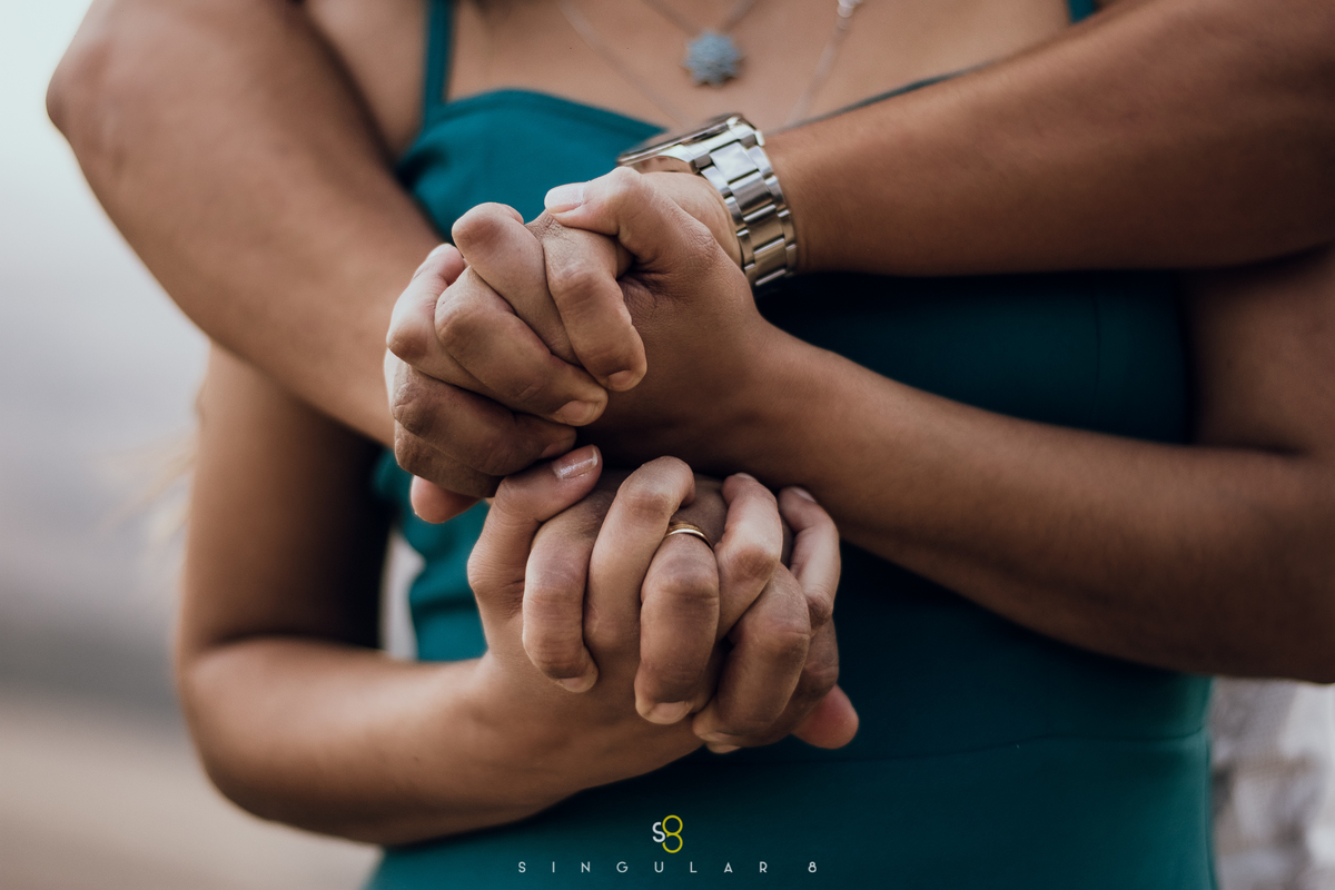 Fotografia de ensaio pré wedding no Mirante Pedra da Bela Vista