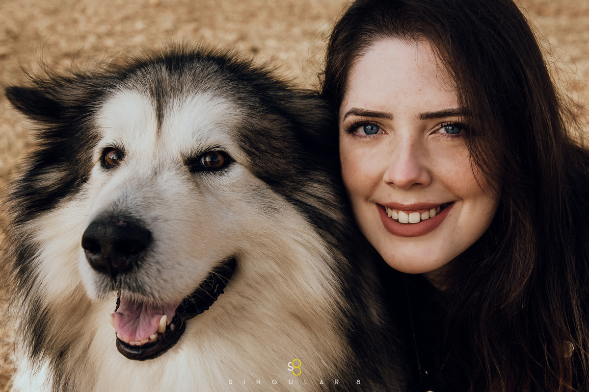 Fotografia de ensaio pré casamento com pets em São Paulo 