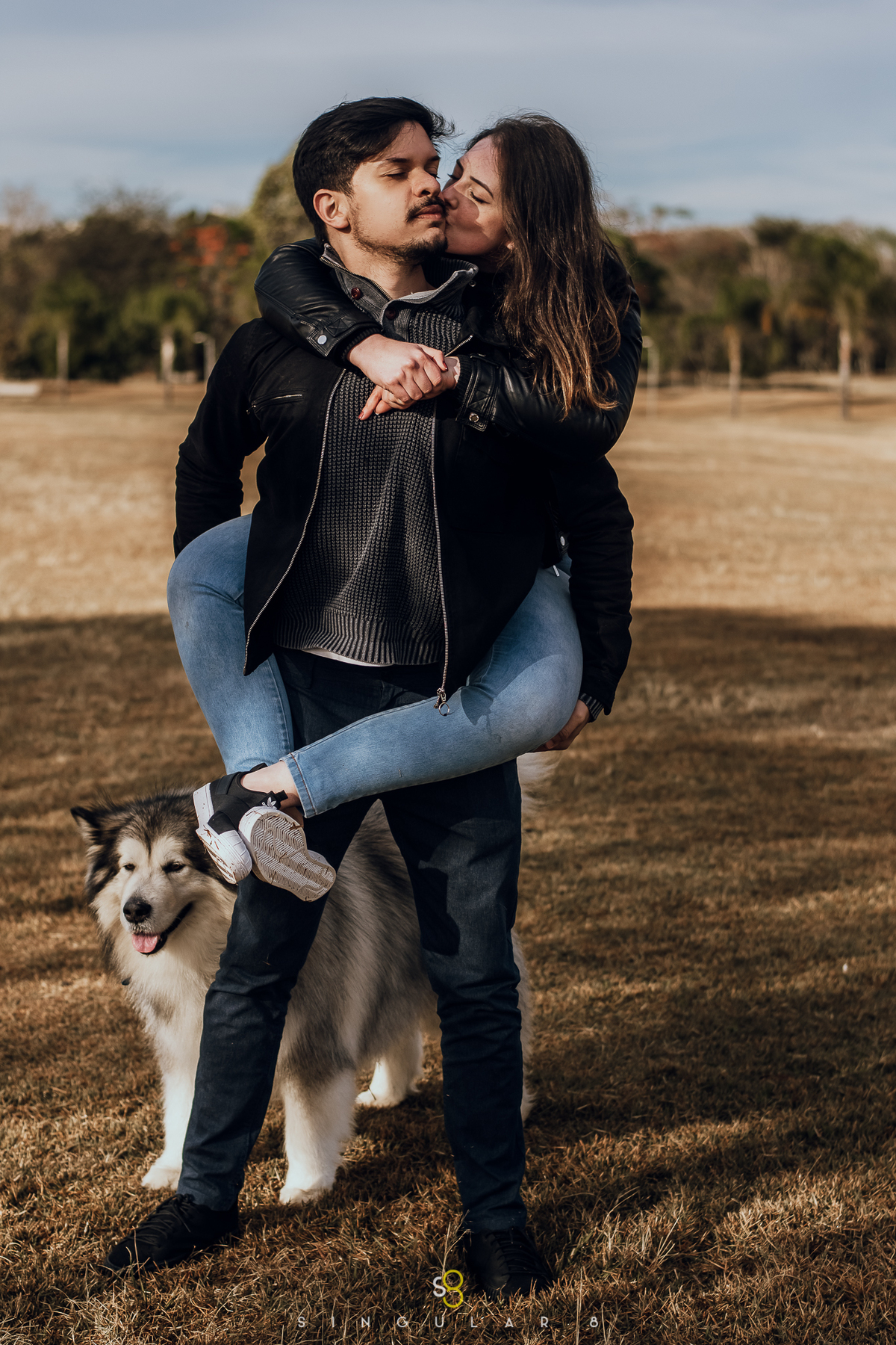 Fotógrafo de ensaio pré casamento em São Paulo no Parque Vila Lobos