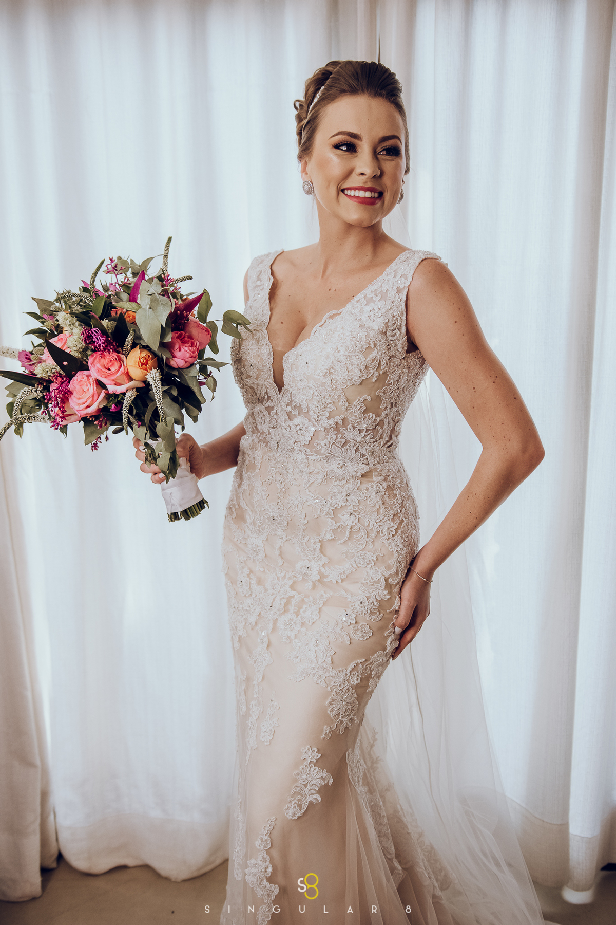 fotografia de noiva no Recanto callegari buffet callegari 