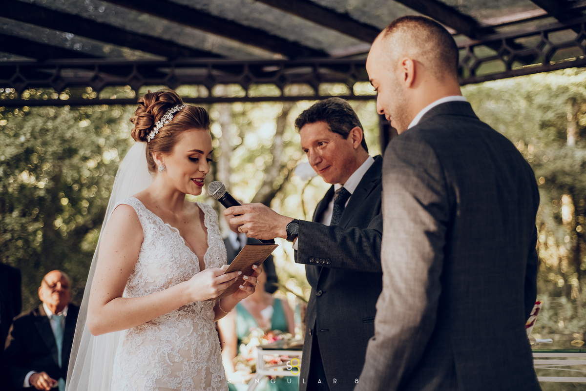 Fotografia de casamento de dia no Recanto Callegari Buffet Callegari