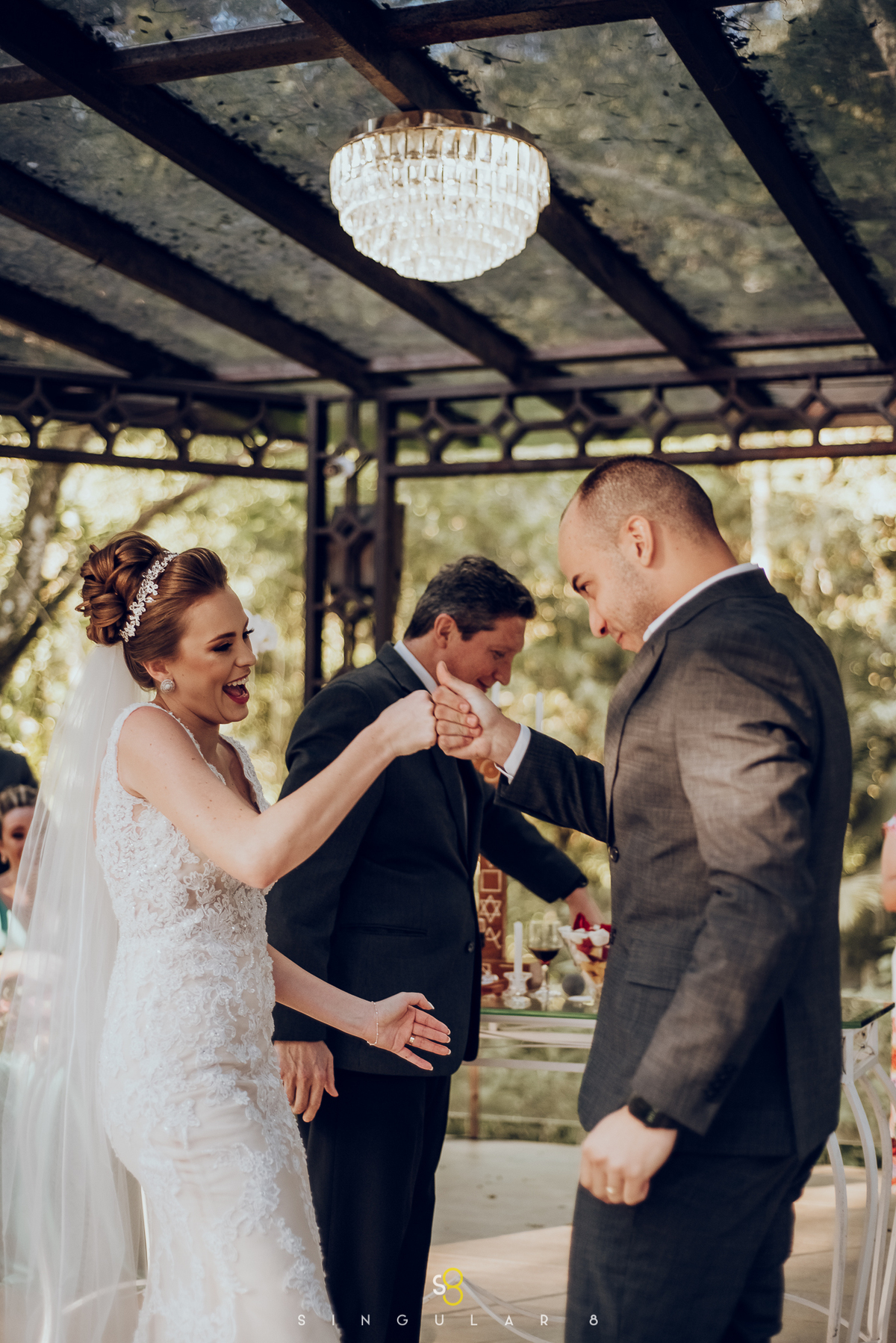 Fotografia de casamento de dia no Recanto Callegari