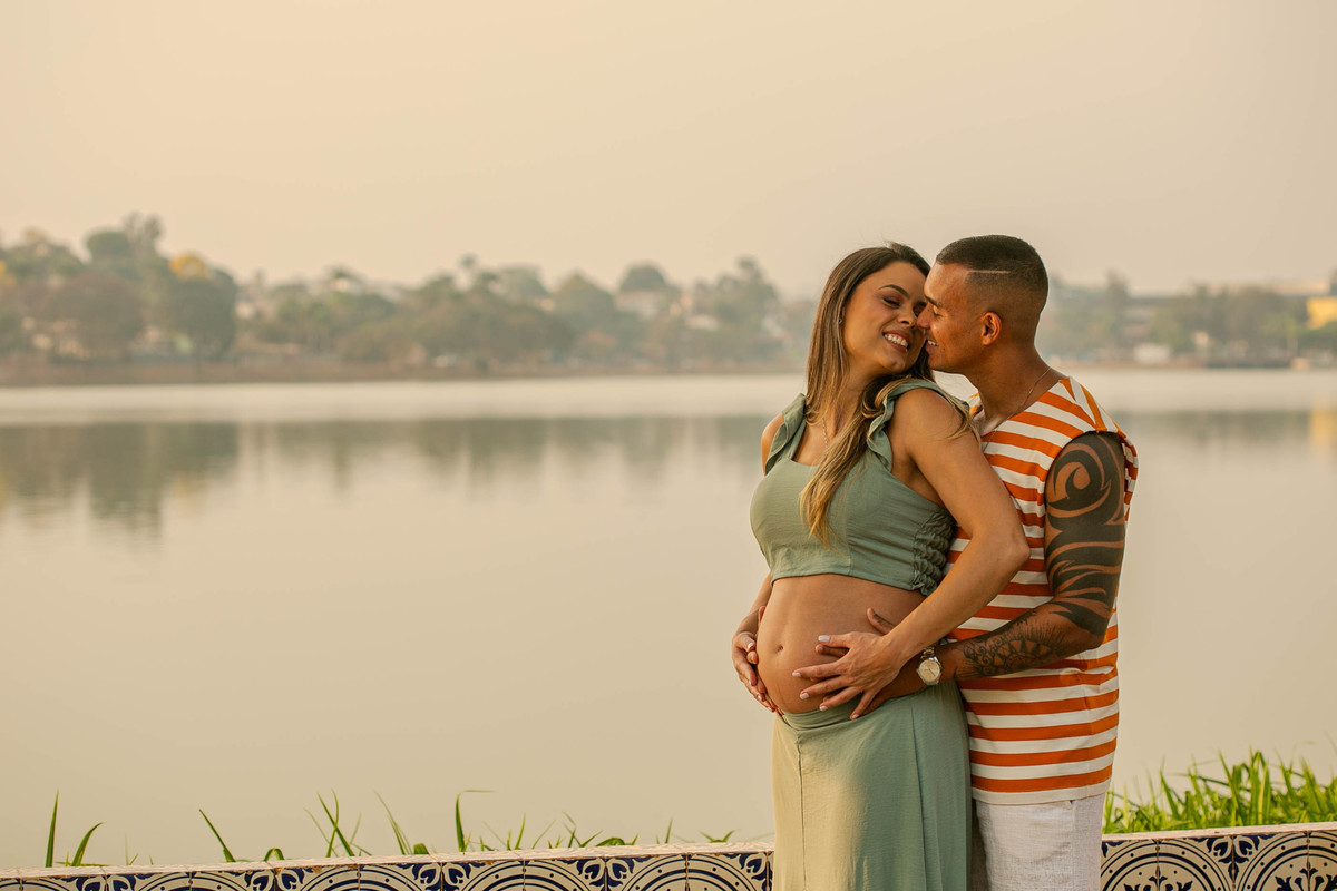 ensaio gestante lagoa da pampulha