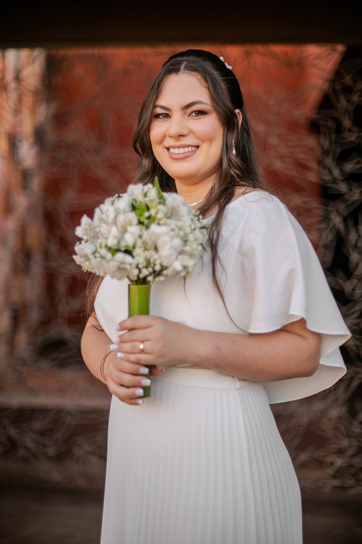 Casamento civil aracuai renata penteado nataly maquiagem make up praça do coreto ensaio de casamento de dia