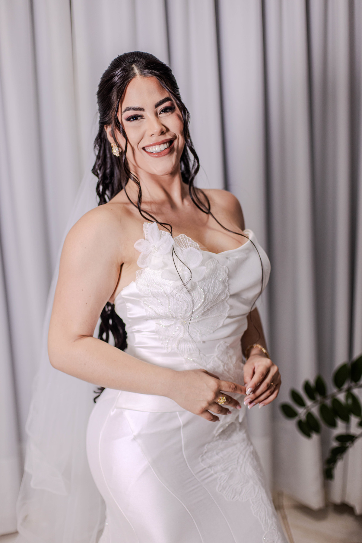 Casamento durante o dia berilo Evelyn Noda making of Thatiana Salas mirele Santos