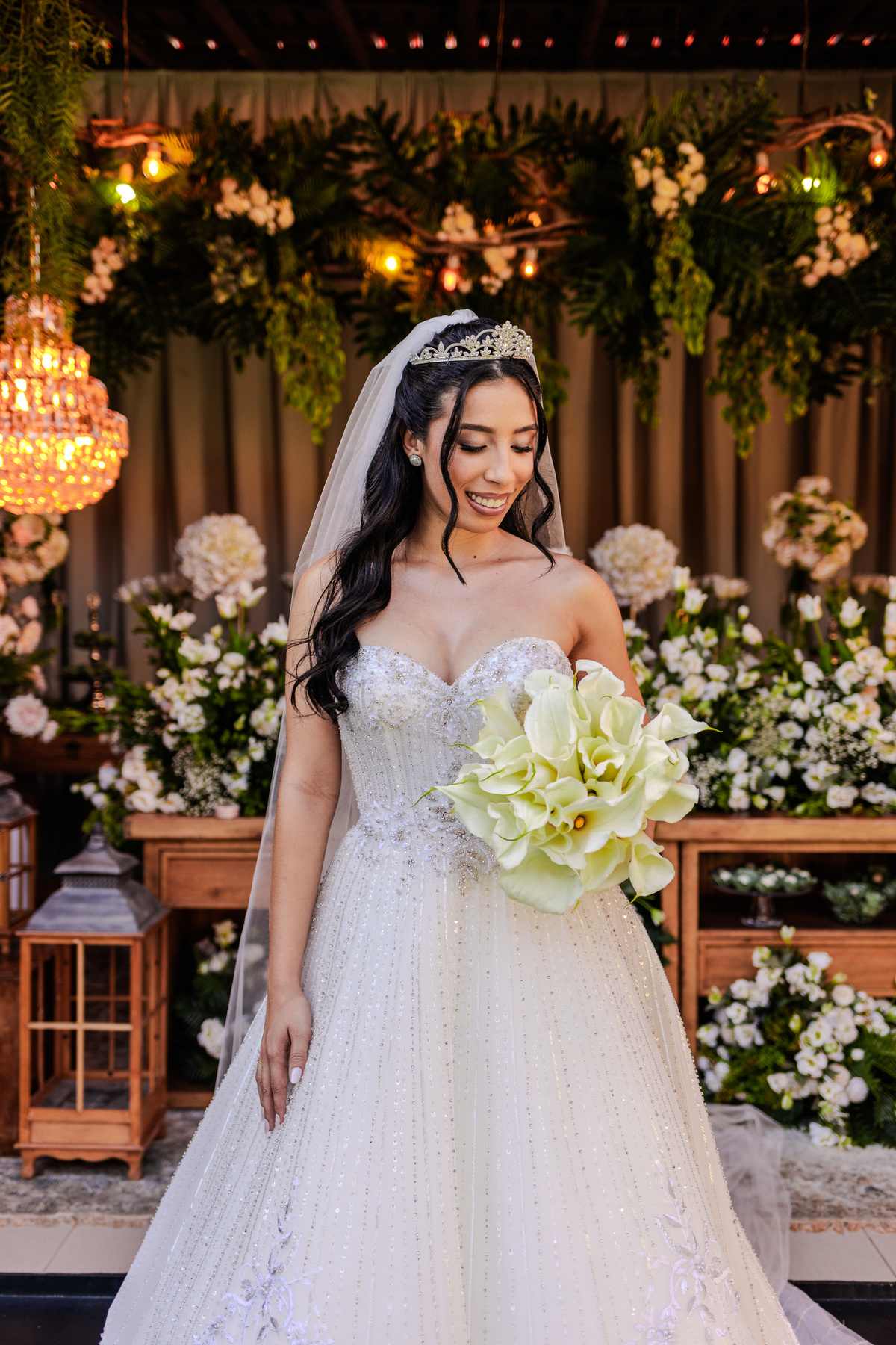 Casamento sandy e joão virgem da lapa ornamentação vandaartes