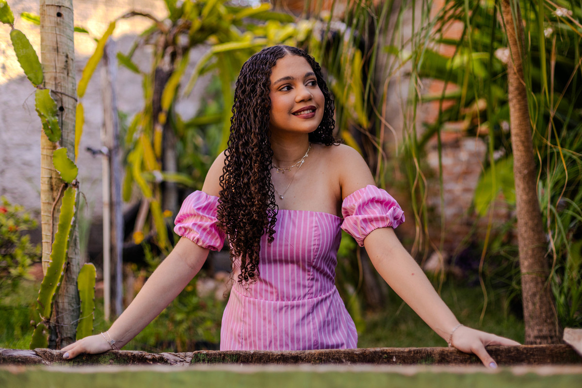 Ensaio debutante Araçuaí Minas Gerais Flor e Cultura Por do sol