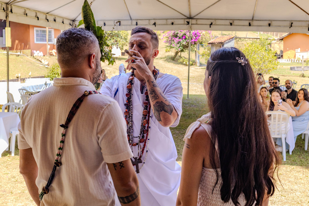 Casamento Dalila e Hiago Umbanda Terreiro Pai Manoel de Aruanda São paulo mogi das cruzes SP