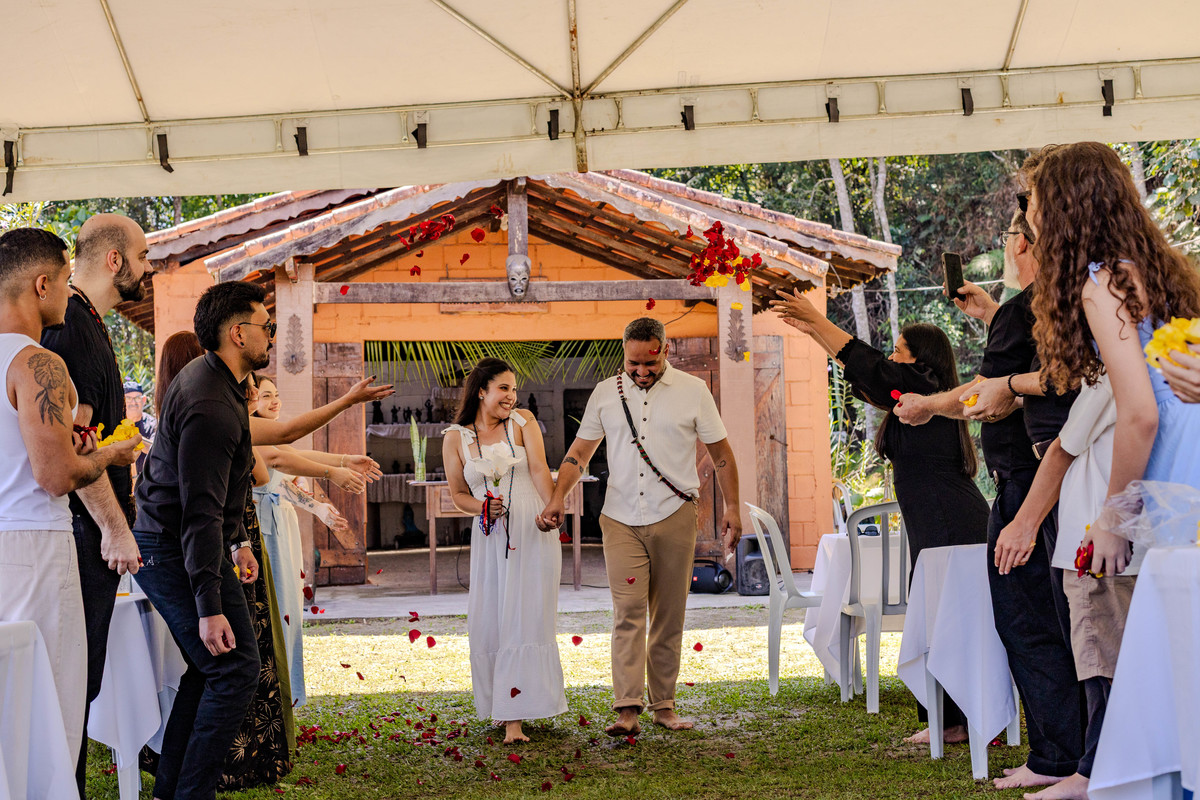 Casamento Dalila e Hiago Umbanda Terreiro Pai Manoel de Aruanda São paulo mogi das cruzes SP
