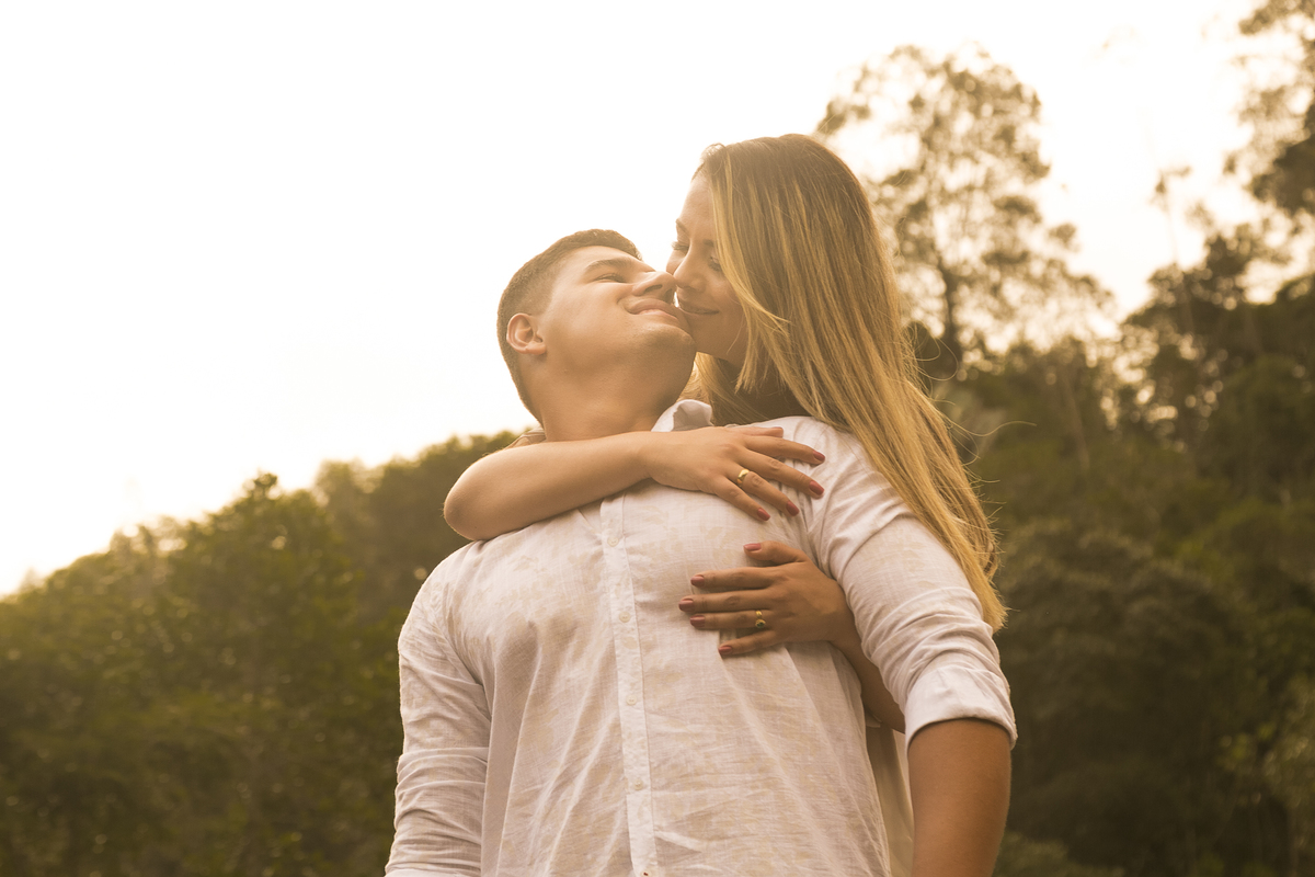 ensaio pre wedding cachoeira
