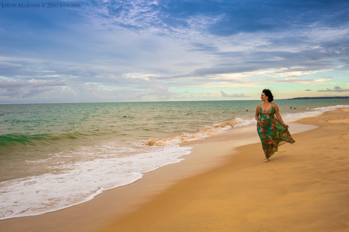 ensaio gestante em porto seguro na praia taperapuan