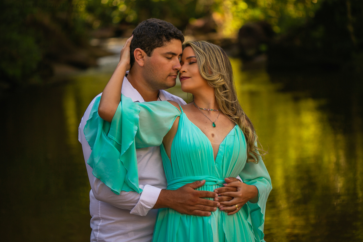 ensaio casal na cachoeira