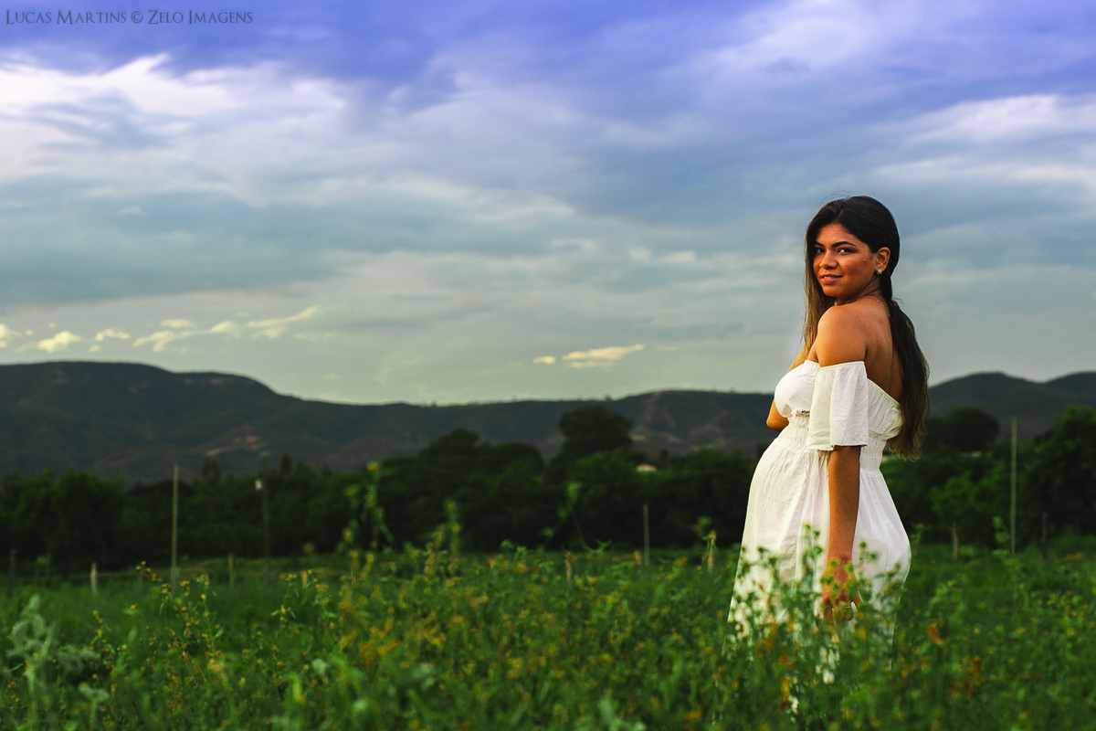 ensaio gestante natureza