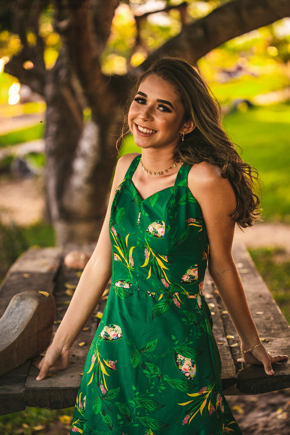 ensaio debutante aracuai sitio haras do jequi mesa rustica folhas secas