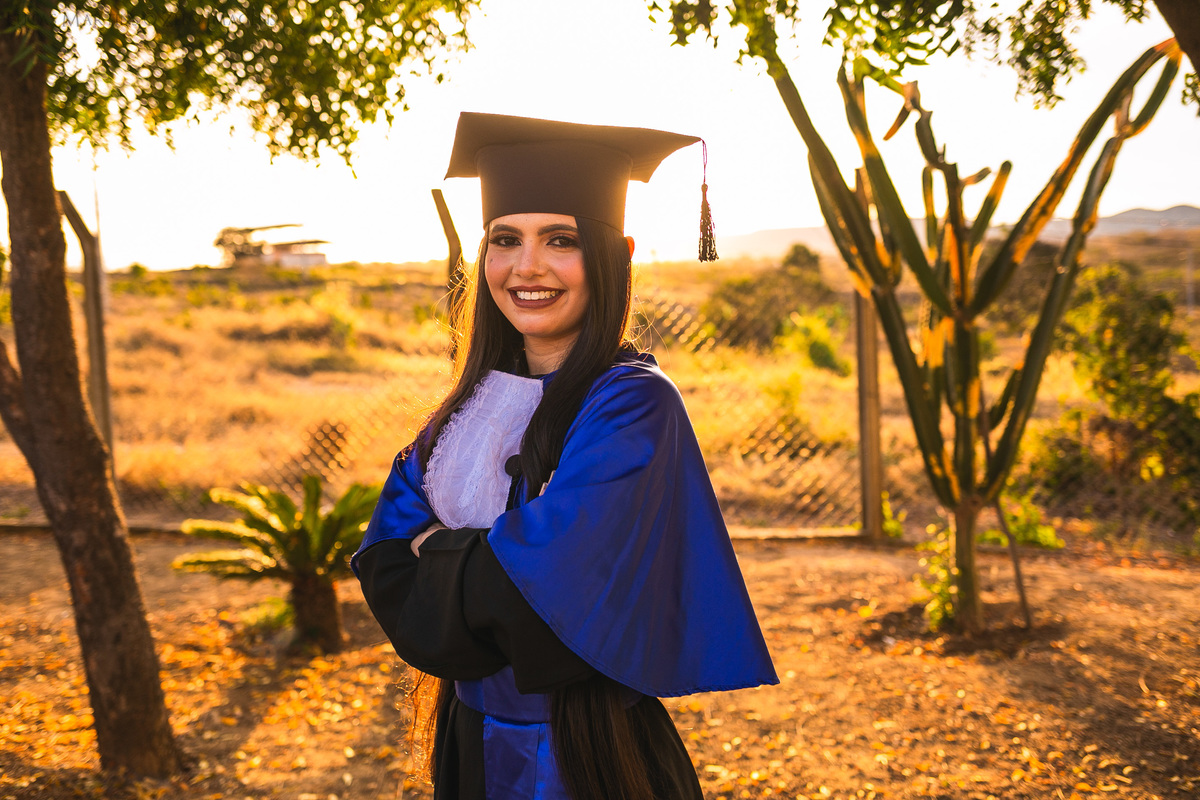 ensaio de formatura Araçuaí administração
por do sol