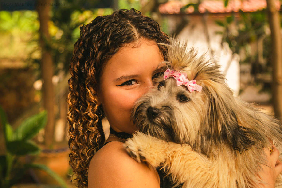 ensaio adolescente debutante com pets aracuai minas gerais