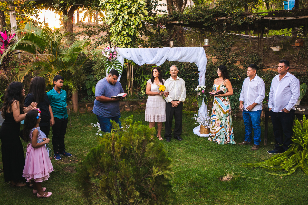 bodas de ouro cerimônia alternativa no sitio casamento engenheiro schnoor aracuai