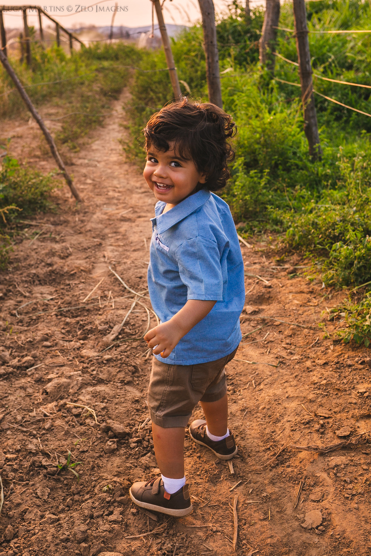 ensaio em familia no sitio haras do jequi araçuaí mg camisa azul ensaio de 2 anos masculino de menino