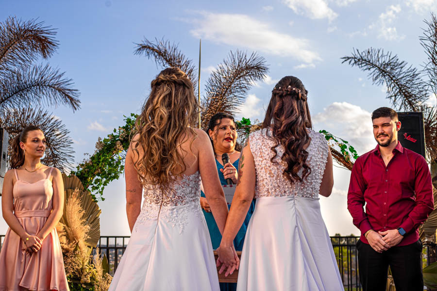Casamento homoafetivo da Mariele e Natália  na cidade de Jaú - SP 